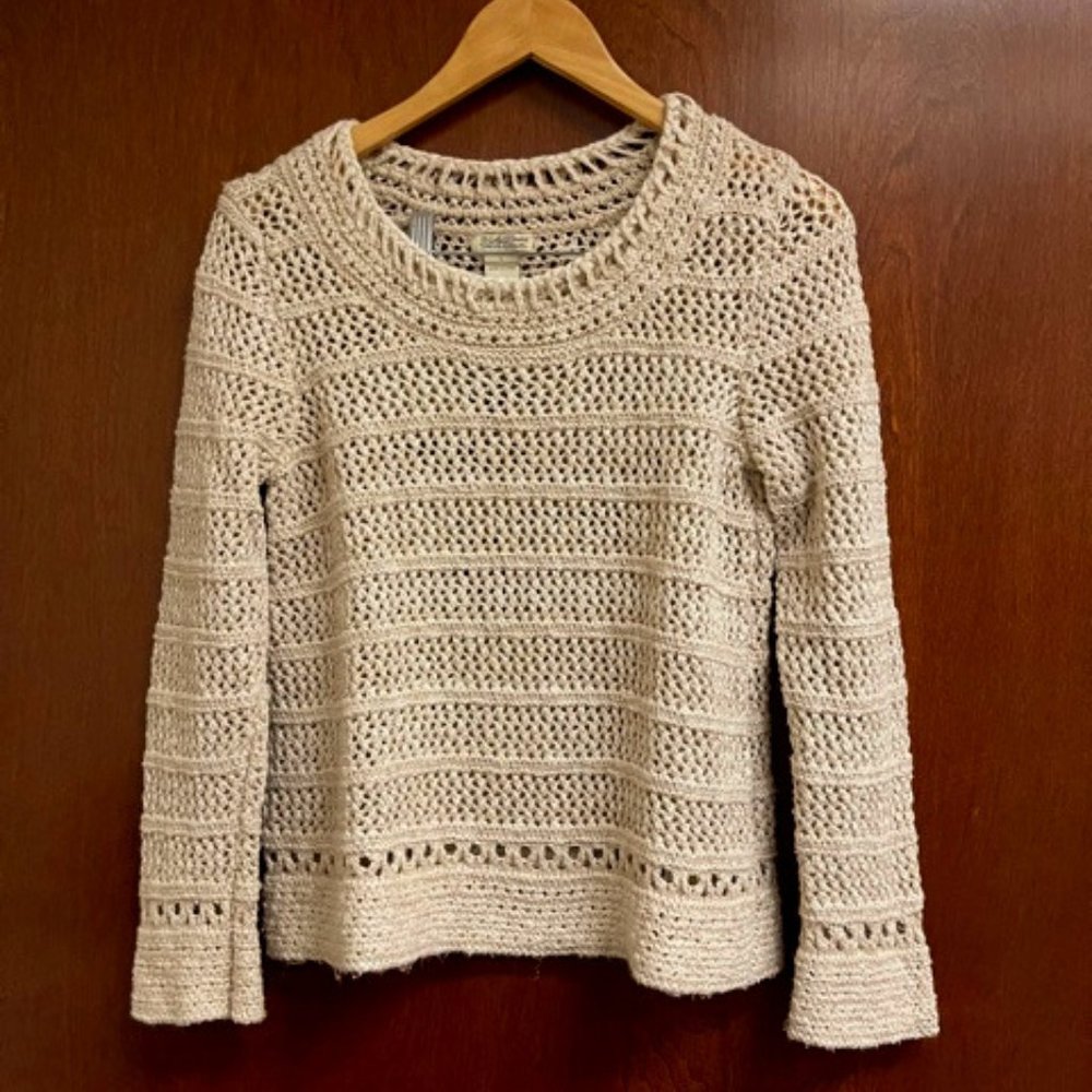 LUCKY BRAND MADISON KNITTED SWEATER L